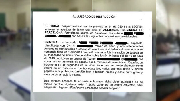 Por qué se condena a la tuitera que difundió un bulo sobre menores extranjeros no acompañados