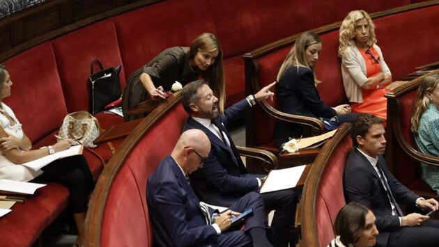 El portavoz de Vox en València interrumpe a gritos en el pleno a una ONG por recriminar los tuits racistas de su concejala