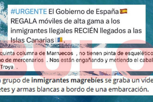 Narrativas desinformadoras y cómo te la cuelan con bulos sobre pateras e inmigrantes que llegan a las costas españolas