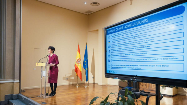 El Gobierno presenta una detallada radiografía de los avances y retos en materia de convivencia e inclusión de la población migrante